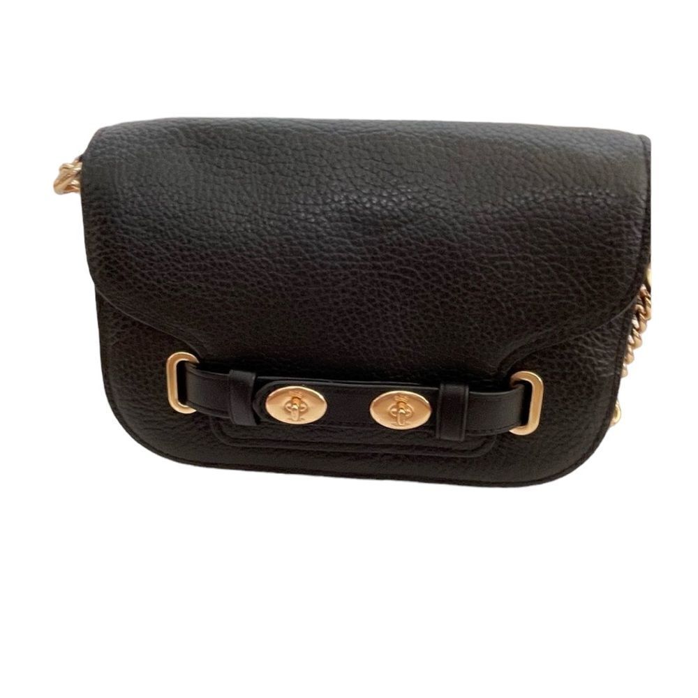 Coach Blake Crossbody/handbag in black. NWT. Leather and chain strap